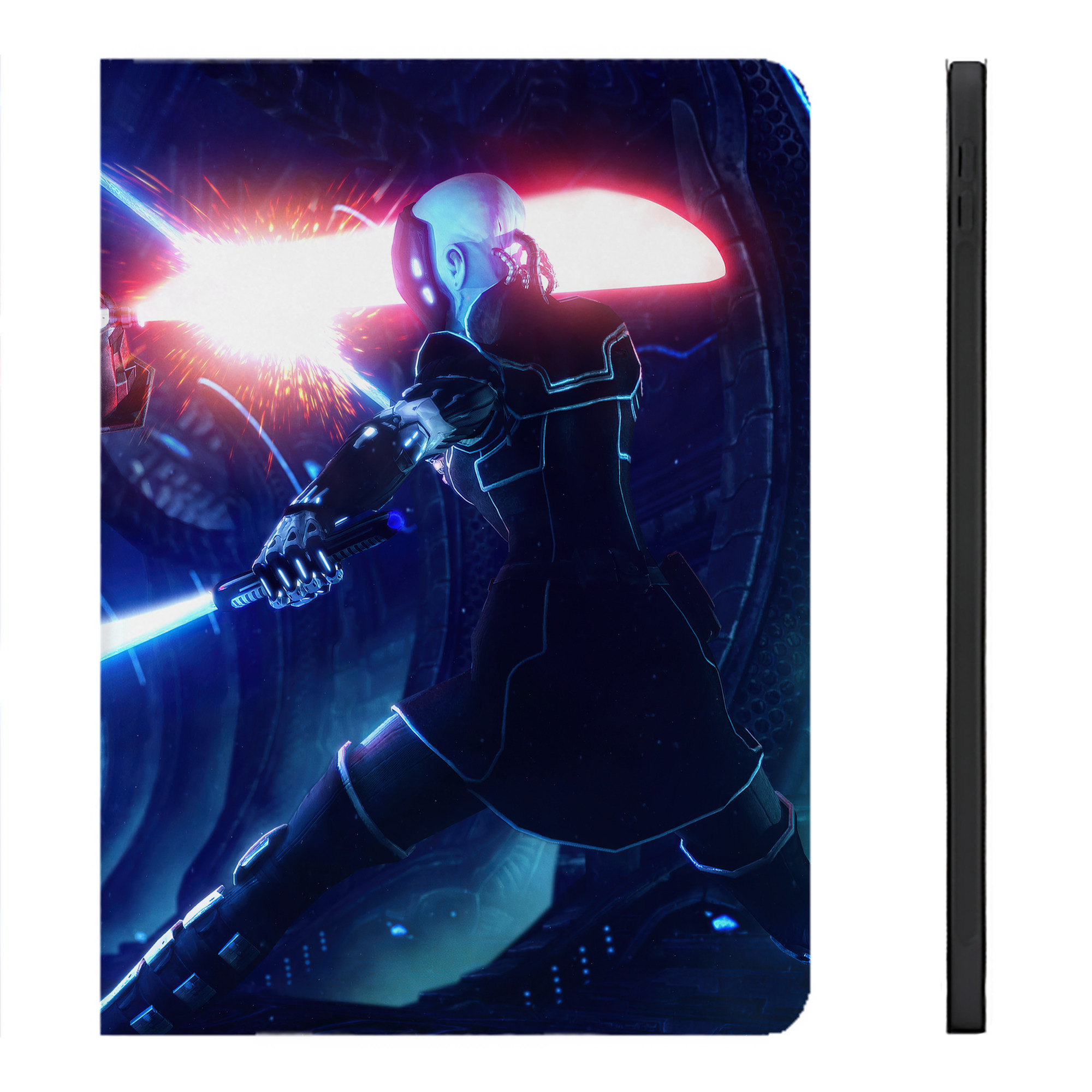 （画像用） スター・ウォーズ Star Wars IPadケース ペンホルダー付き ブックスタイルデザイン